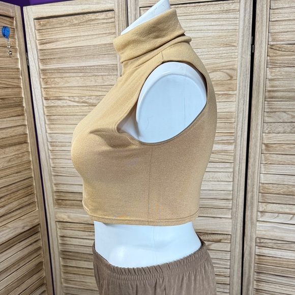 r&k originals Brown Leaf Long Sleeve Jacket Dress Pants Top Suede Feel XL - Picture 8 of 14